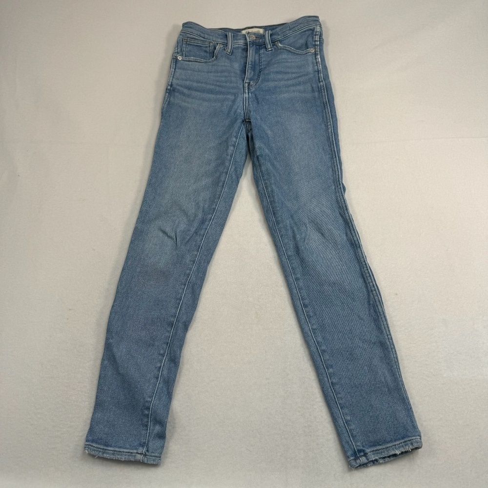Madewell Skinny Jeans Womens Size 26 Light Blue High Rise